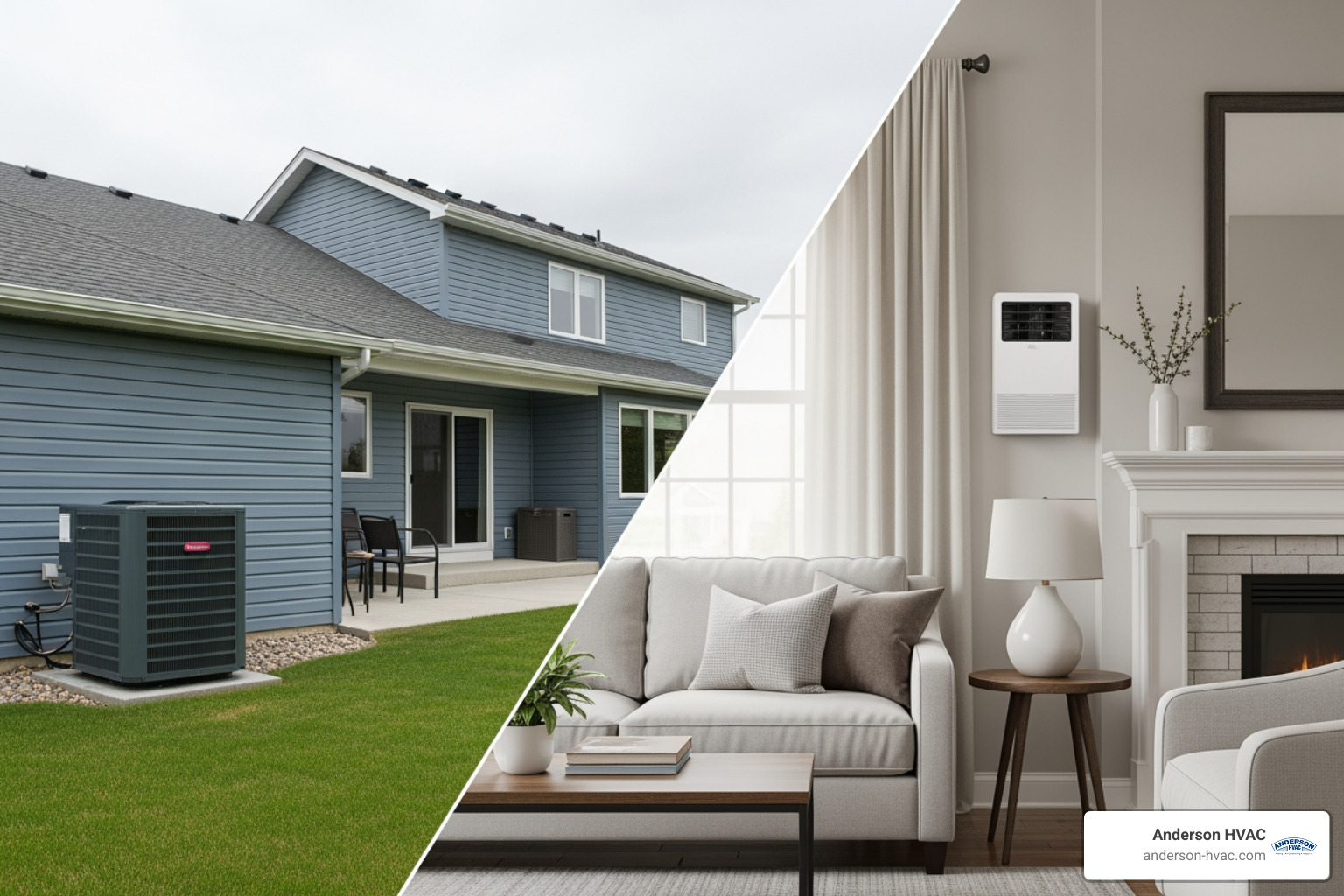 HVAC Blog 13 central ac vs ductless mini split comparison