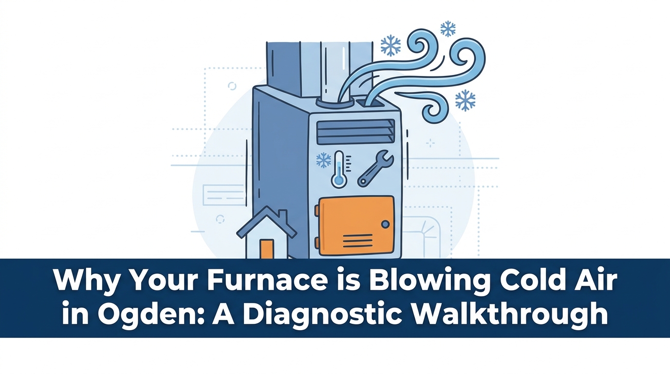HVAC Blog 15 Why Your Furnace is Blowing Cold Air in Ogden: A Diagnostic Walkthrough — featured image