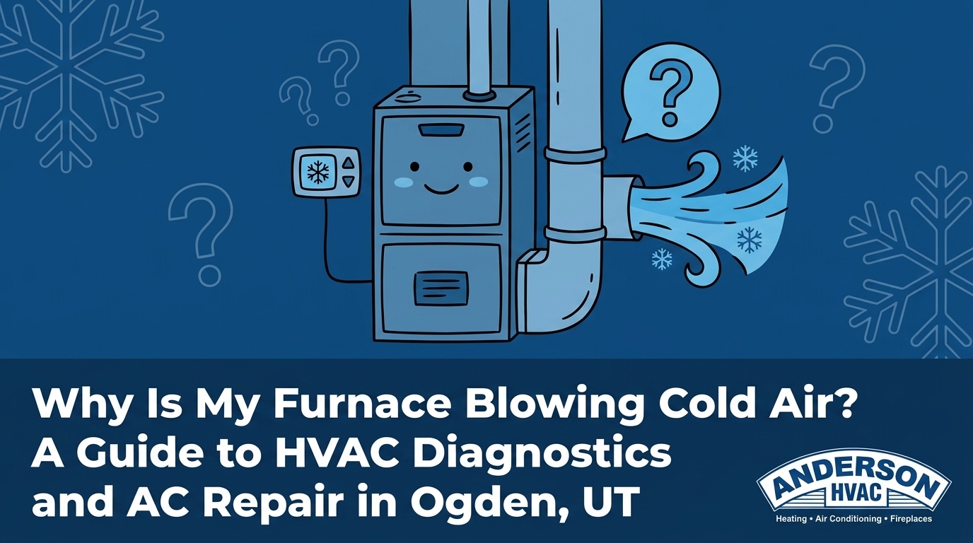 HVAC Blog 10 Why Is My Furnace Blowing Cold Air? A Guide to HVAC Diagnostics and AC Repair in Ogden, UT — featured image