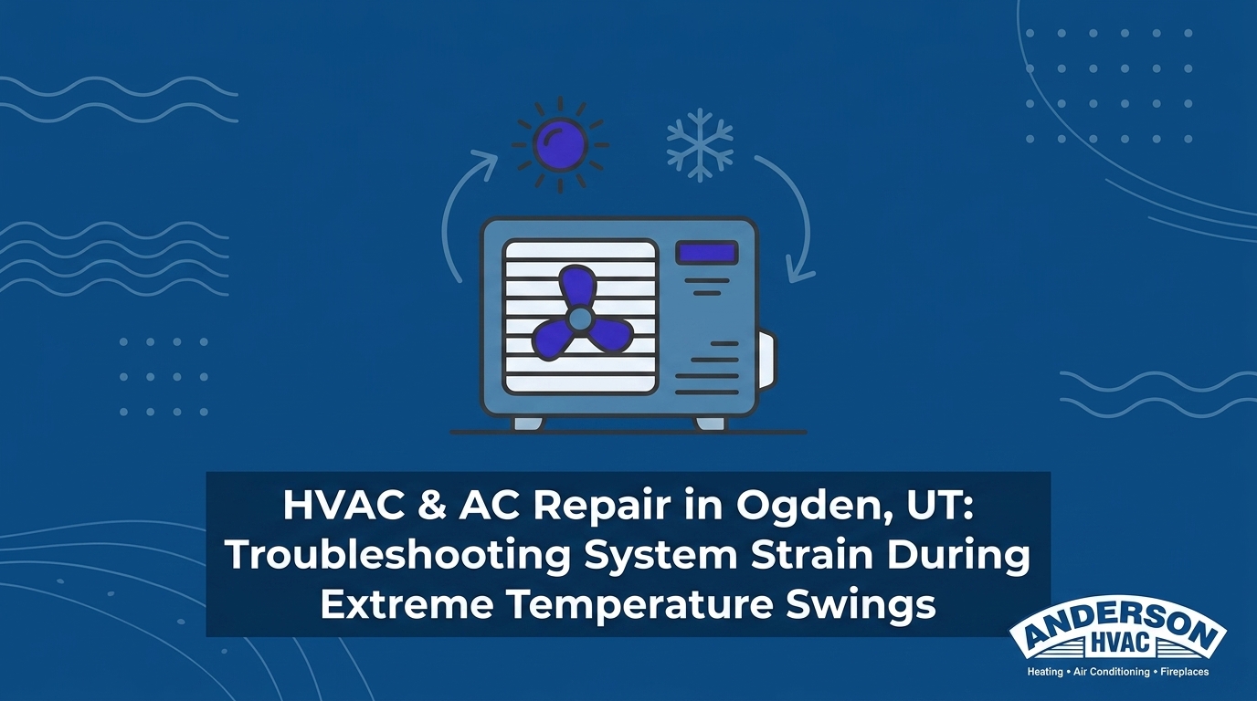 HVAC Blog 7 HVAC & AC Repair in Ogden, UT: Troubleshooting System Strain During Extreme Temperature Swings — featured image