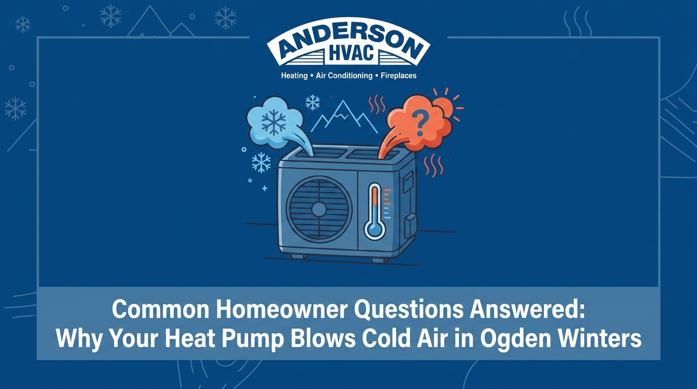 HVAC Blog 9 Common Homeowner Questions Answered: Why Your Heat Pump Blows Cold Air in Ogden Winters — featured image