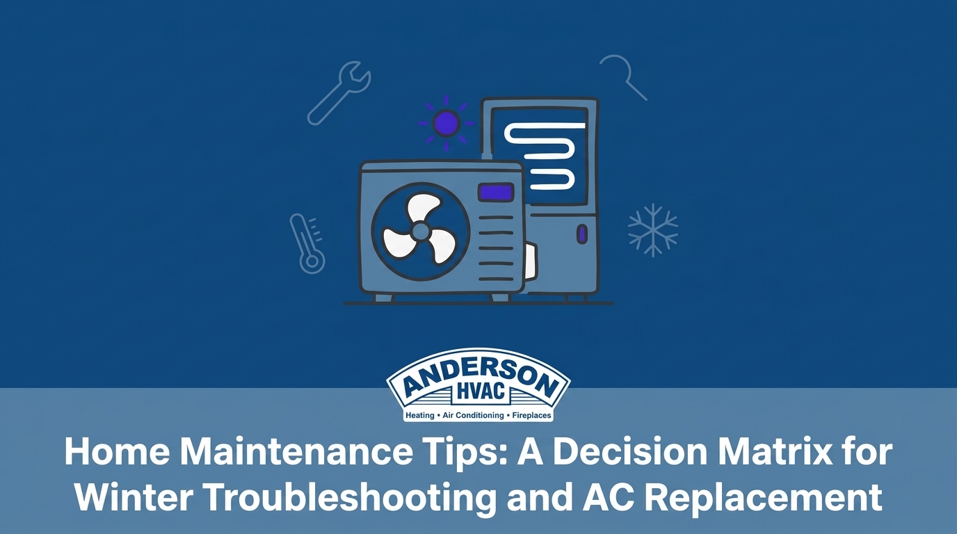 Home Maintenance Tips: A Decision Matrix for Winter Troubleshooting and AC Replacement &mdash; featured image