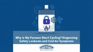 Why Is My Furnace Short Cycling? Diagnosing Safety Lockouts and Cold Air Symptoms — featured image