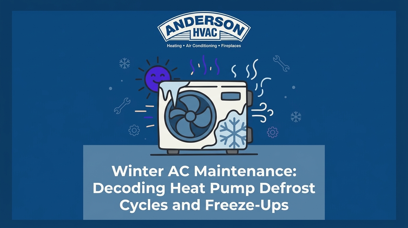 HVAC Blog 8 Winter AC Maintenance: Decoding Heat Pump Defrost Cycles and Freeze-Ups — featured image