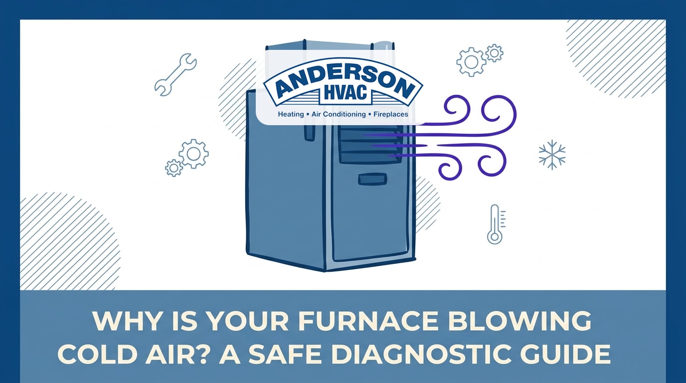 HVAC Blog 7 Why Is Your Furnace Blowing Cold Air? A Safe Diagnostic Guide — featured image