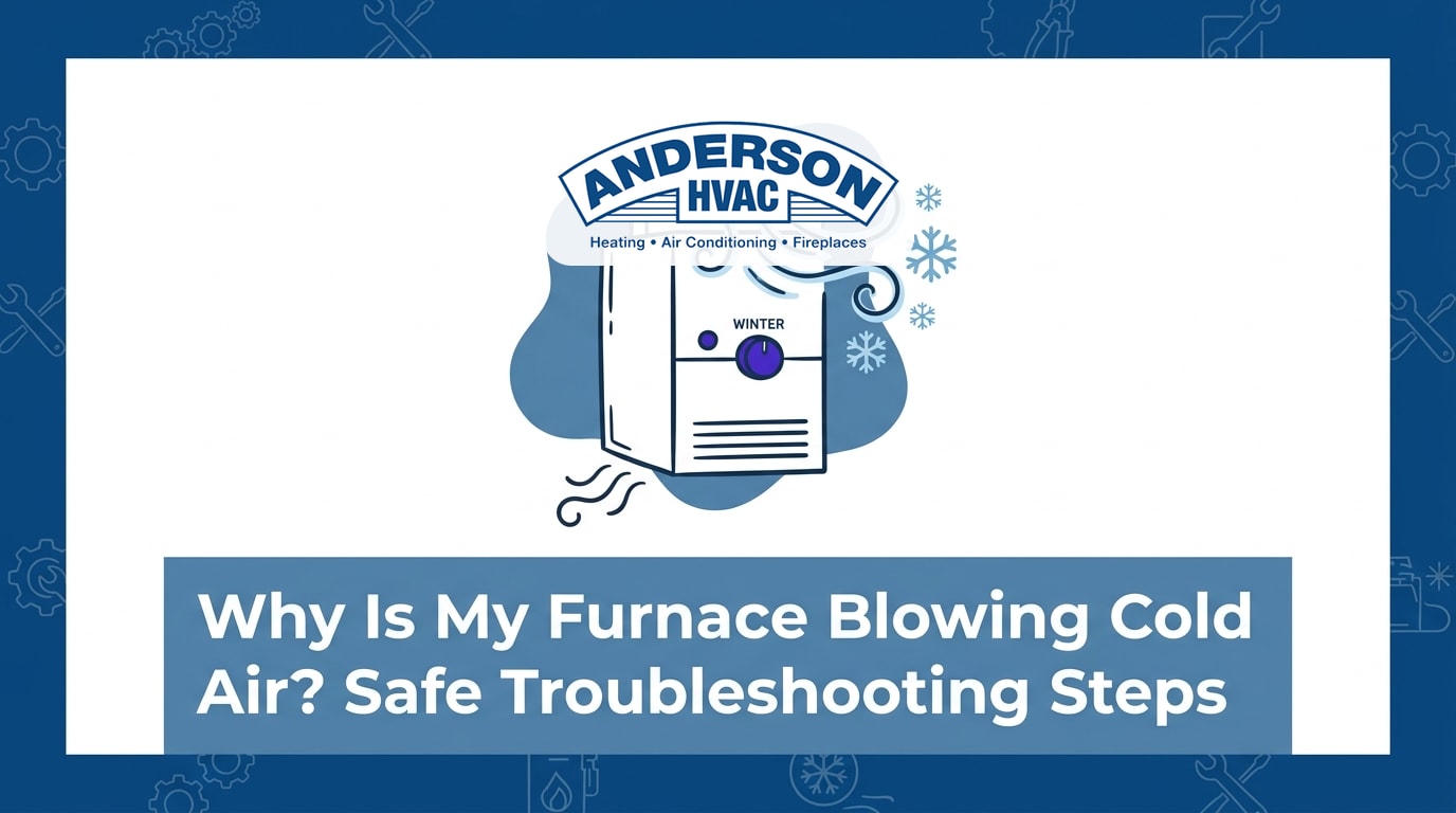 HVAC Blog 7 Why Is My Furnace Blowing Cold Air? Safe Troubleshooting Steps — featured image